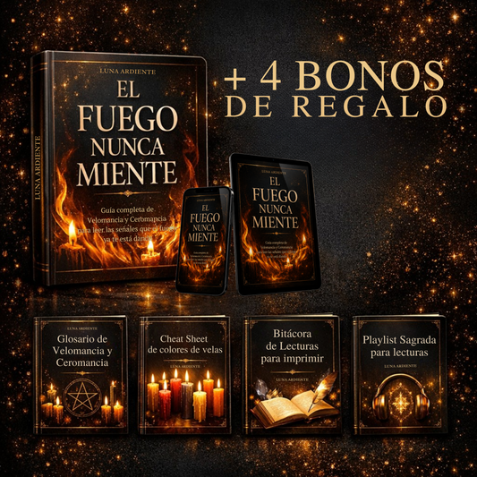 Guía completa de Velomancia y Ceromancia - Aprende a leer las señales de tus velas en menos de 7 días, aunque nunca hayas hecho una lectura antes.